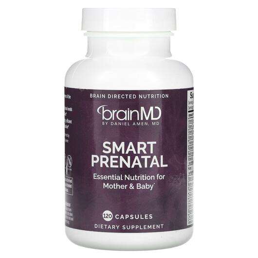 Основное фото товара BrainMD, Мультивитамины для беременных, Smart Prenatal, 120 ка...