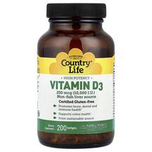 Vitamin D3 High Potency 250 mcg 10000 IU Витамин D3