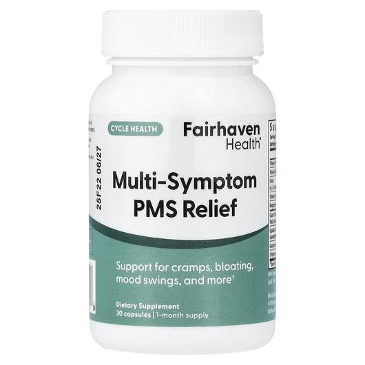 Основне фото товара Multi-Symptom PMS Relief, Підтримка менструального циклу, 30 капс