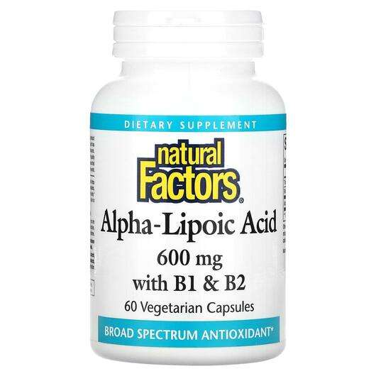 Фото товару Alpha-Lipoic Acid with B1 & B2 600 mg