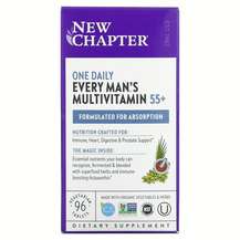 New Chapter, Every Man's One Daily 55+ Multivitamin, 96 Vegeta...