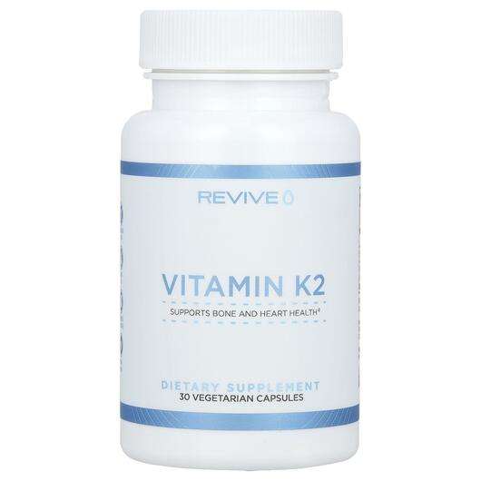 Основное фото товара Revive, Витамин K2, Vitamin K2, 30 капсул