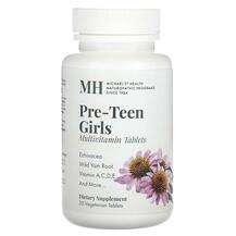 MH, Pre-Teen Girls Multivitamin, Мультивітаміни для підлітків,...