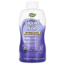 Залізо Liquid Iron Berry Nature's Way 480 мл