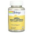 Solaray, Минеральные добавки, Mega Multi Mineral, 100 капсул