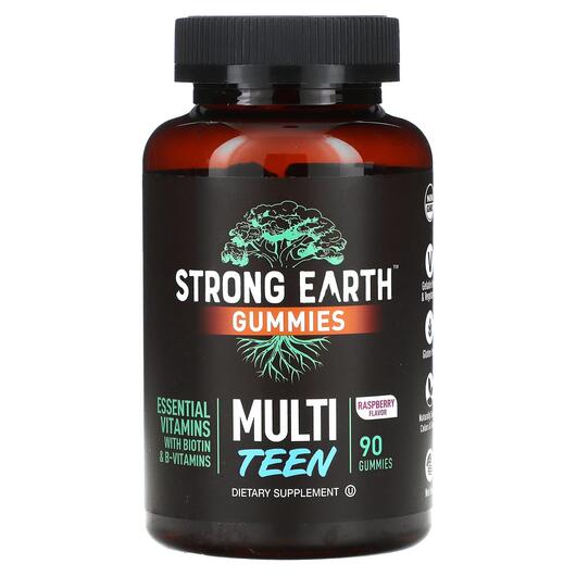 Основное фото товара Strong Earth Gummies Multi Teen, Витамины для подростков, 90 табл