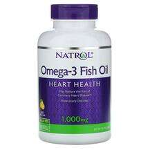 Natrol, Омега 3, Omega 3 1000 mg, 150 капсул