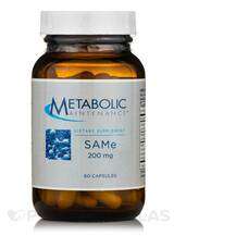 Metabolic Maintenance, SAMe 200 mg, S-Аденозил-L-метионін, 60 ...