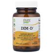 Фото товару Pure Essence, DIM-D, Вітамін D3 + DIM, 30 капсул