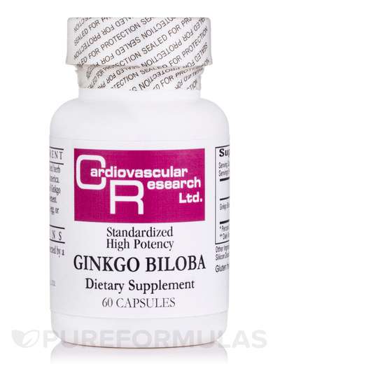 Основне фото товара Ecological Formulas, Ginkgo Biloba Standardized High Potency, ...