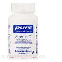 Vitamin D3 400 IU Витамин D3 Холекальциферол Pure Vitamin D3 400 IU Витамин D3 Холекальциферол Pure