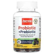 Jarrow Formulas, Пробиотики, Probiotic + Prebiotic Blackberry ...