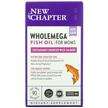 Фото товару New Chapter, Wholemega For Moms 500 mg, Омега для мам 500 мг, ...