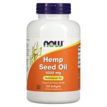 Конопляний протеїн Hemp Seed Oil 1000 mg NOW Foods Конопляний протеїн Hemp Seed Oil 1000 mg NOW Foods