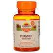 Фото товару Sundown Naturals, Vitamin E 400 IU 100, Вітамін E Токофероли, ...