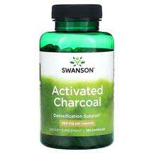 Swanson, Активированный уголь, Activated Charcoal 260 mg, 120 ...