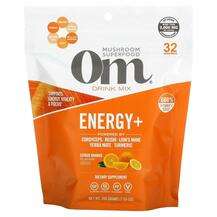 Om Mushrooms, Energy+ Drink Mix Citrus Orange, 200 g