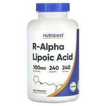 Nutricost, R-Alpha Lipoic Acid 100 mg, Альфа-ліпоєва кислота, ...
