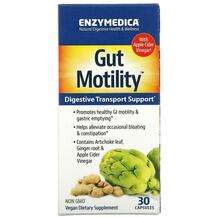 Enzymedica, Gut Motility Digestive, Підтримка кишечника, 30 ка...