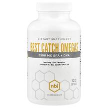 Best Catch Omegas Омега 3 NBI Health 120 капсул