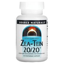 Zea-Tein 20/20 Поддержка здоровья глаз Source