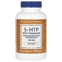 The Vitamin Shoppe, 5-HTP with Vitamin B6, 120 Capsules