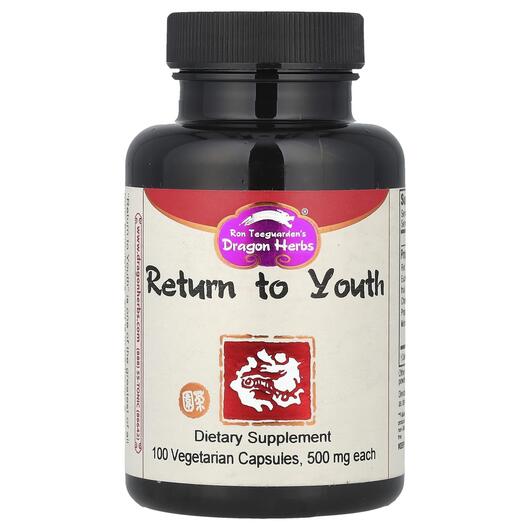 Основное фото товара Возвращение к молодости, Return to Youth 500 mg, 100 капсул