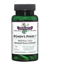Vitanica, Women's Phase I, Мультивітаміни для жінок, 60 капсул