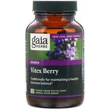 Gaia Herbs, Vitex Berry for Women, Авраамове дерево, 120 капсул