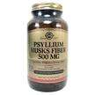 Solgar, Psyllium Husks Fiber 500 mg, Псиліум 500 мг, 200 капсул
