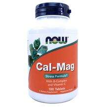 Now, Cal-Mag Stress Formula, Антистрес формула, 100 таблеток