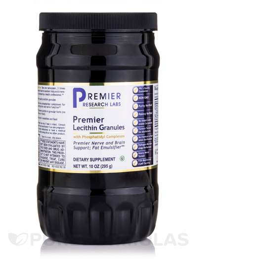 Основне фото товара Premier Research Labs, Premier Lecithin Granules, Лецитин, 340 г
