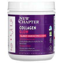 New Chapter, Collagen Glow Unflavored, Колаген, 345 г