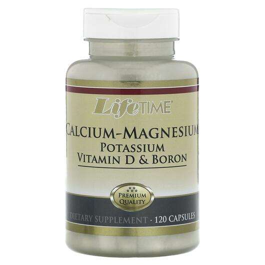Основне фото товара LifeTime, Calcium-Magnesium Potassium Vitamin D & Boron, В...