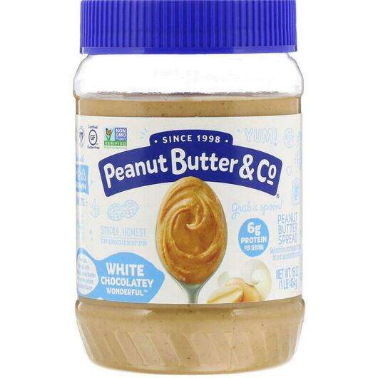 Peanut Butter, Арахисовое масло с белым шоколадом, 454 г