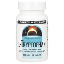 L-Tryptophan with Coenzyme B-6 500 mg 60 L-Триптофан