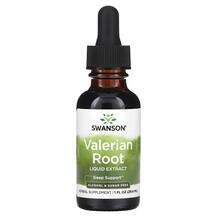 Swanson, Valerian Root Liquid Extract, Валеріана, 29.6 мл
