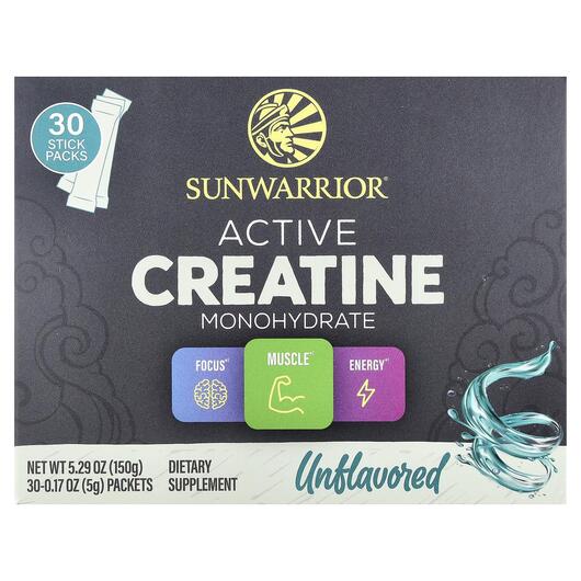 Основне фото товара Active Creatine Monohydrate Unflavored, Креатин, 30 шт