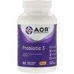 Фото товару AOR, Probiotic 3, Пробіотики, 90 капсул
