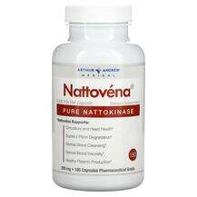 Arthur Andrew Medical, Nattovena Pure Nattokinase 200 mg, 180 ...