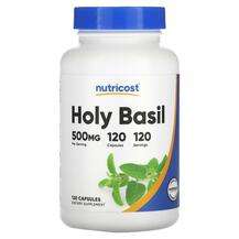 Nutricost, Holy Basil 500 mg, Базилік, 120 капсул