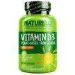 Фото товару Naturelo, Vitamin D3 Plant Based 5000 IU/125 mcg, Вітамін D3, ...