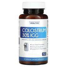 Healths Harmony, Colostrum 30% IGG, Молозиво, 60 капсул