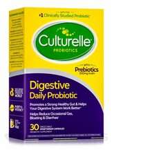 Culturelle, Digestive Daily Probiotic, 30 Vegetarian Capsules