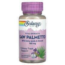 Solaray, Сав Пальметто, Vital Extracts Saw Palmetto 160 mg, 12...