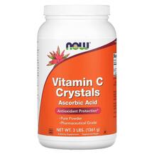Vitamin C Crystals Витамин С в Порошке NOW 1361 г