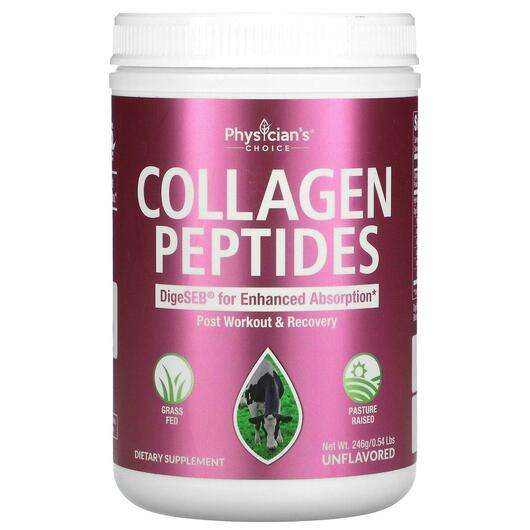 Основне фото товара Physician's Choice, Collagen Peptides Unflavored, Колагенові п...