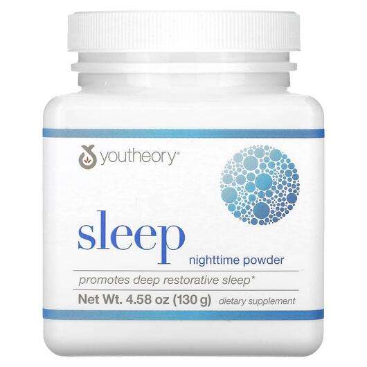 Основное фото товара Youtheory, Поддержка сна, Sleep Nighttime Powder, 130 г