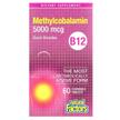 Natural Factors, B12 Methylcobalamin 5000 mcg, 60 Chewable Tab...