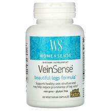 WomenSenseVeinSense, 60 капсул, Natural Factors